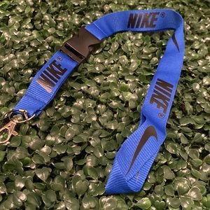 Nike Detachable Lanyard Royal Blue & Black